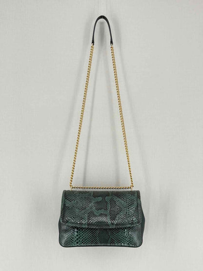DOLCE & GABBANA Miss Margarita Green Shoulder Bag