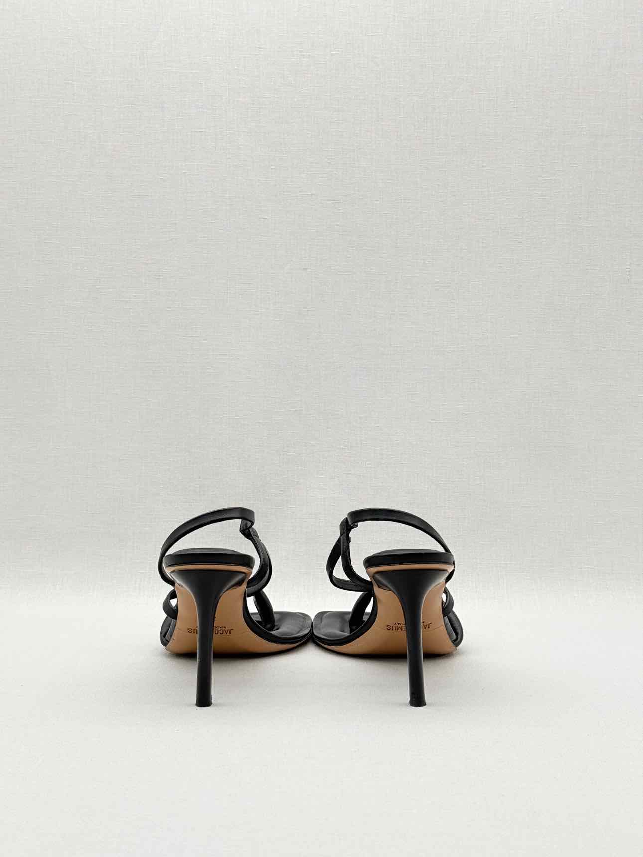 JACQUEMUS Les Limone Black Size EU 36 Heeled Sandals