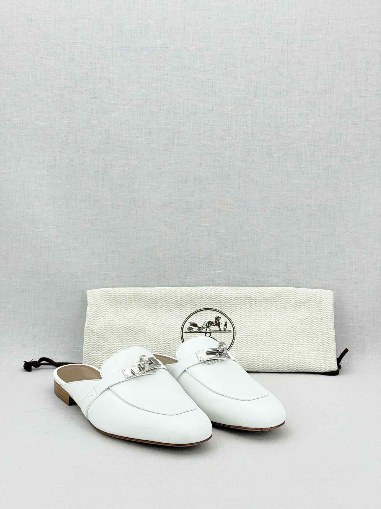 HERMES Oz White Size EU 36 Mules