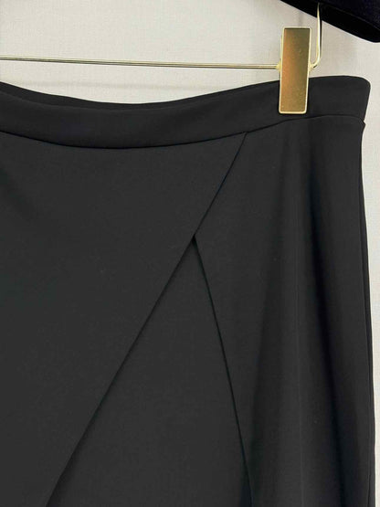 FILIPPA K Black Size Large Knee Length Skirt