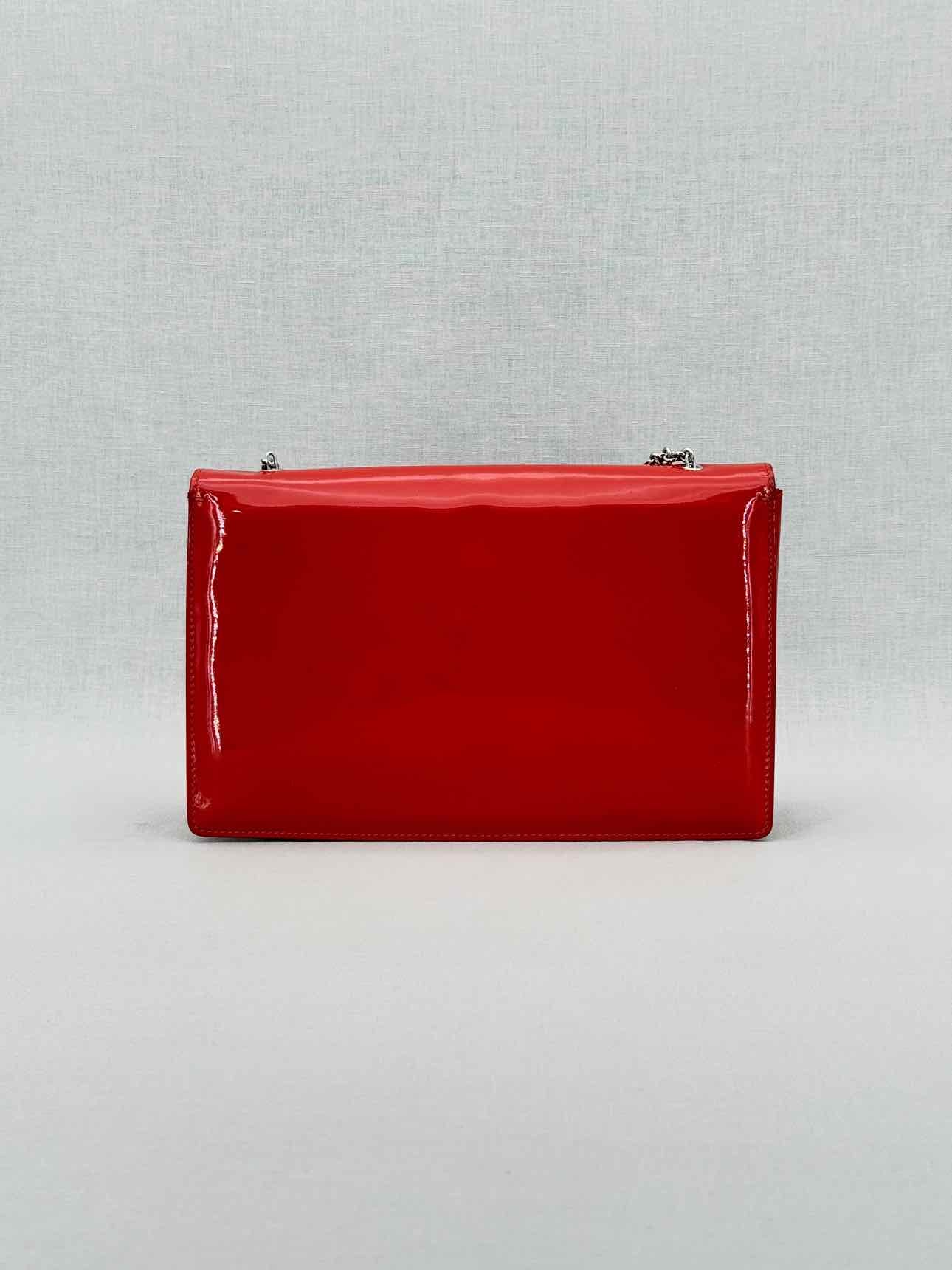 SALVATORE FERRAGAMO Bow Red Shoulder Bag