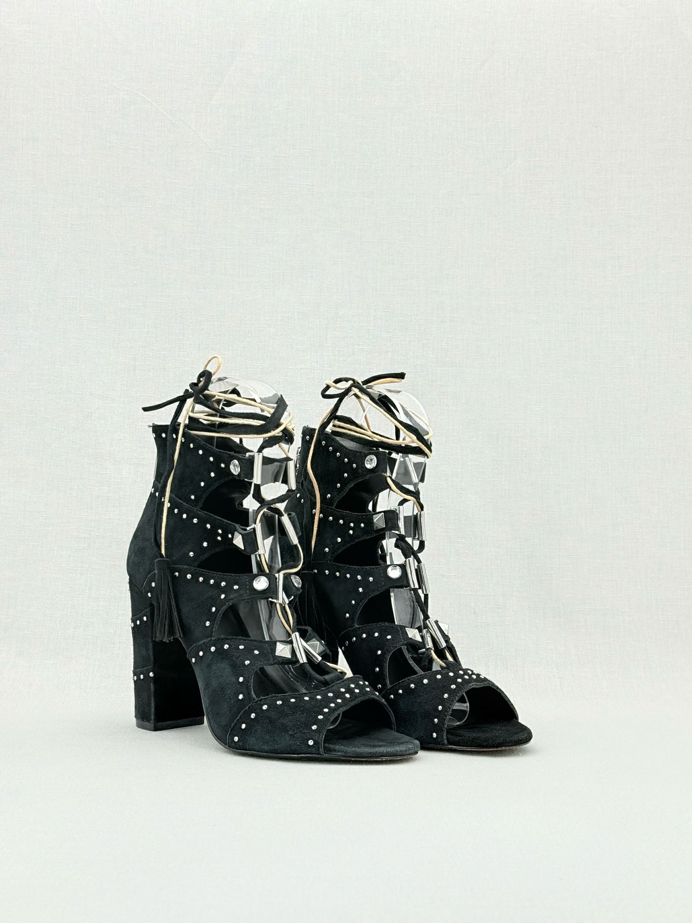 ASH Alexa Black Size EU 39 Heeled Sandals