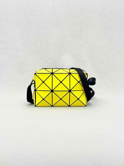 BAO BAO Carton Yellow & Black Geometric Crossbody