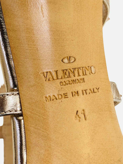 VALENTINO GARAVANI Rockstud Size EU 41 Heeled Sandals