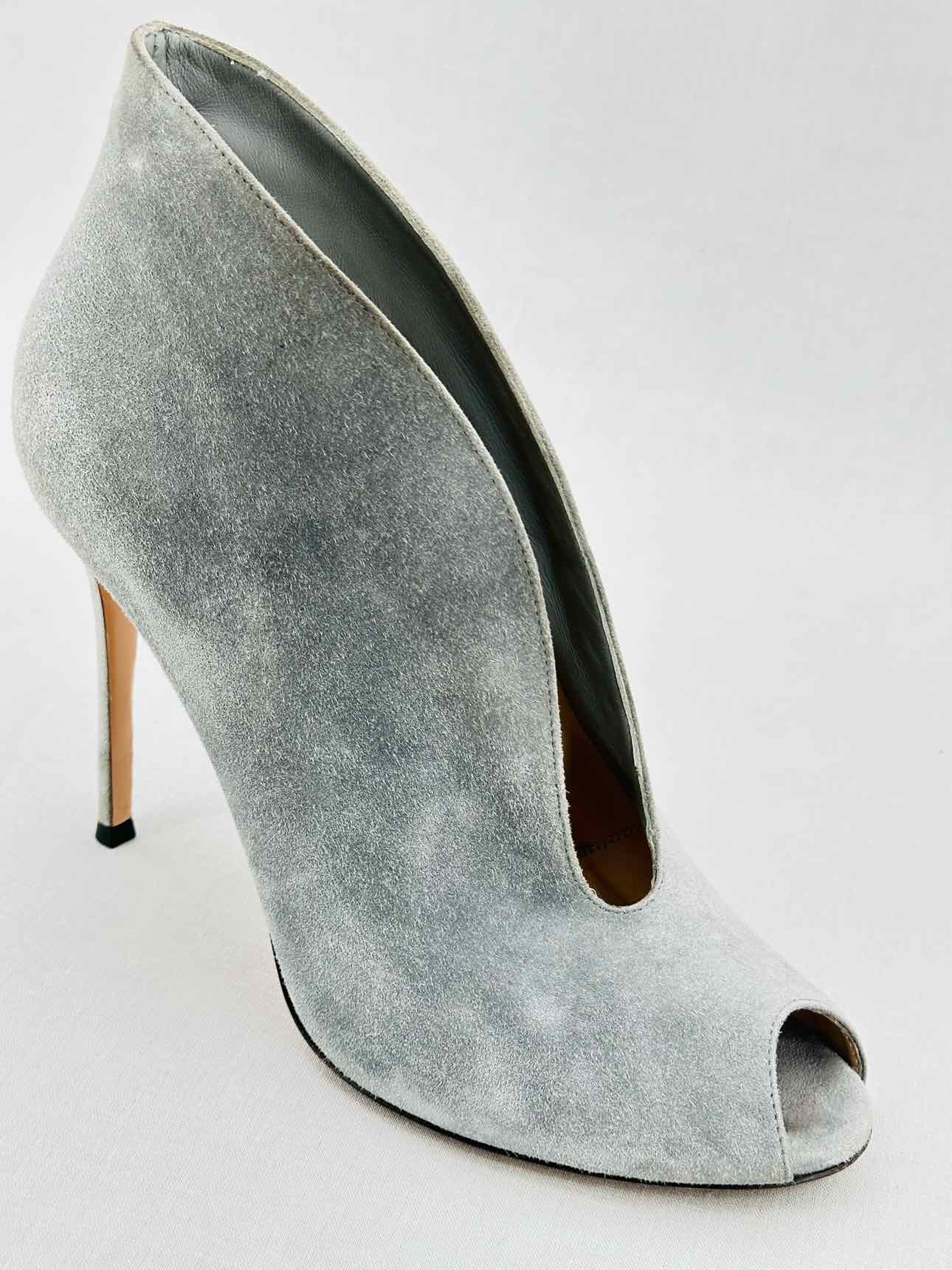 GIANVITO ROSSI Vamp Grey Size EU 42 Booties