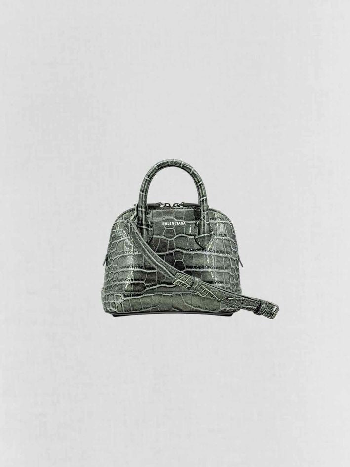 BALENCIAGA Ville Grey Top Handle