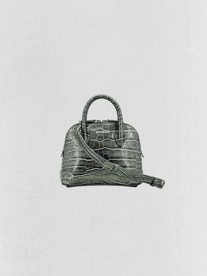 BALENCIAGA Ville Grey Top Handle