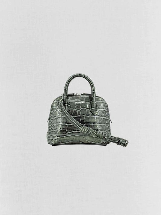 BALENCIAGA Ville Grey Top Handle