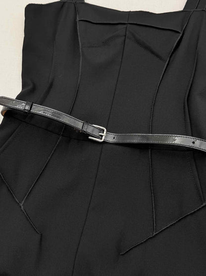 DOLCE & GABBANA Black Size US 2 Short Dress