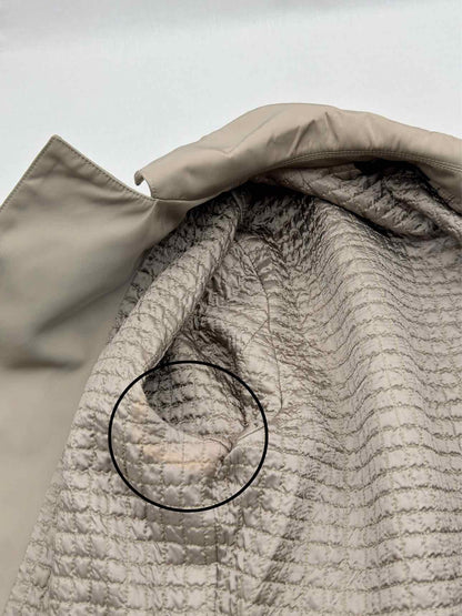CALVIN KLEIN Zip-up Beige Size US 38 Jacket