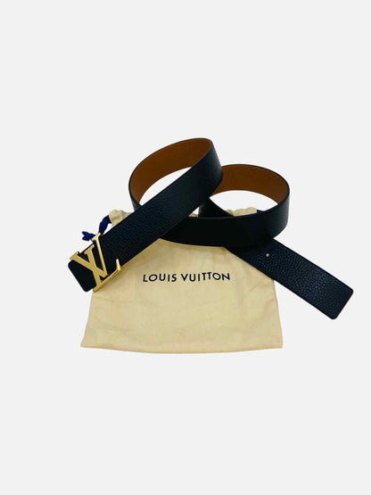 LOUIS VUITTON LV Initiales Black Belt