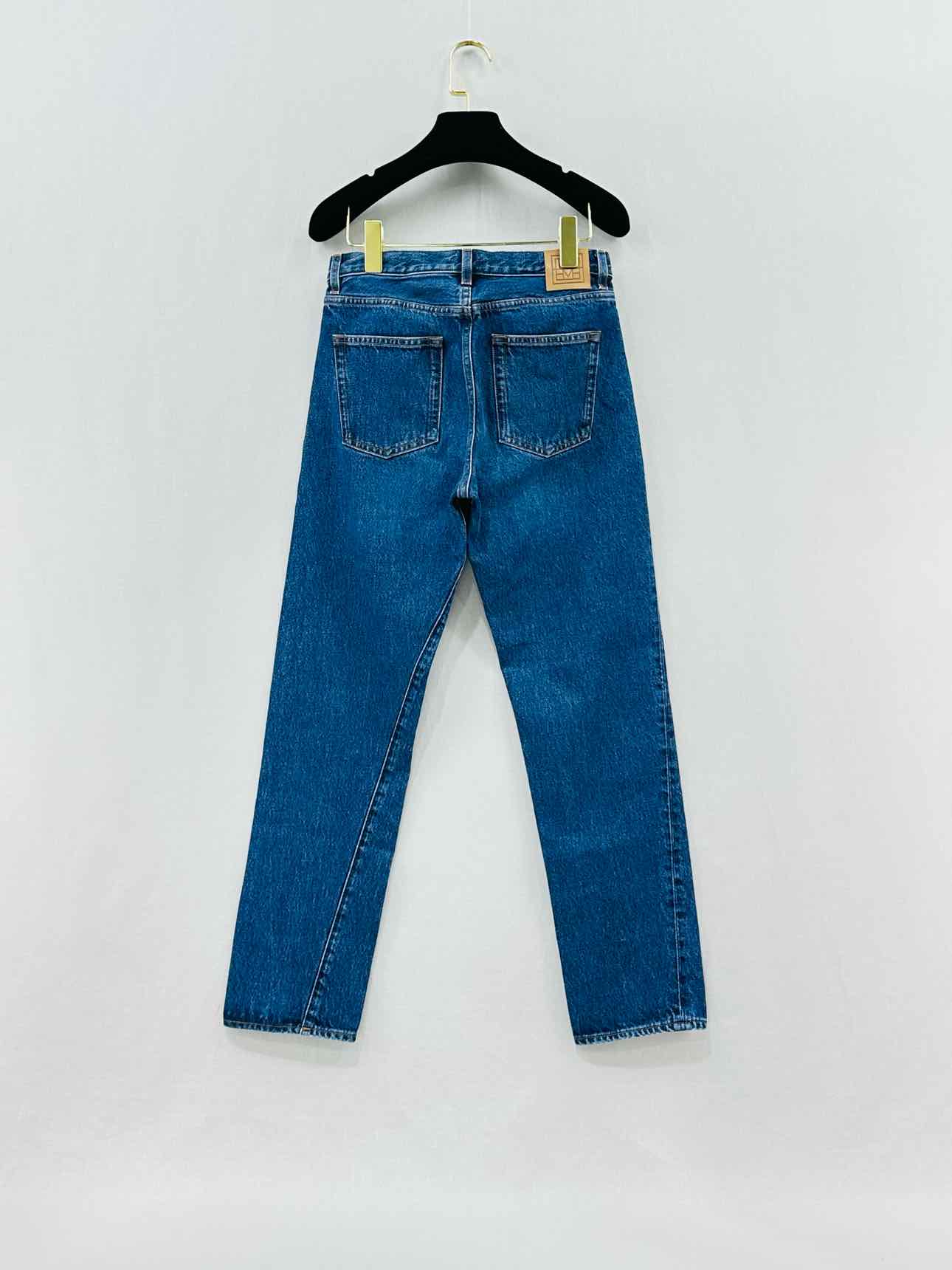 TOTEME Twisted Seam Blue Size 24 Jeans
