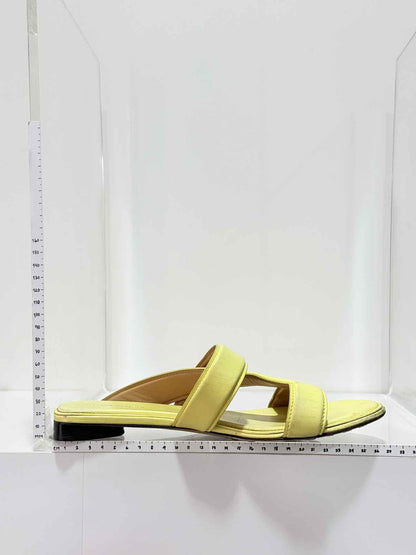 BOTTEGA VENETA The Band Yellow Size EU 40 Sandals