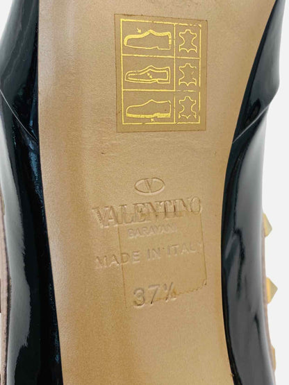 VALENTINO GARAVANI Black w/ Beige Size EU 37.5 Pumps