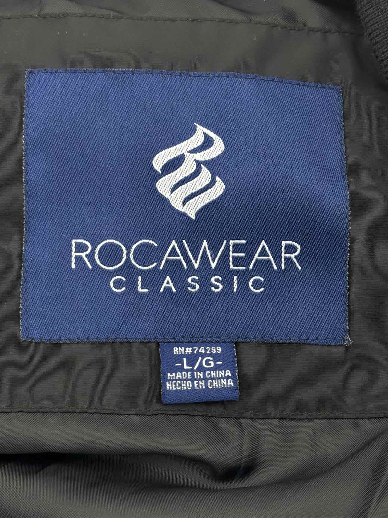ROCOWEAR Moto Black Size Large Jacket