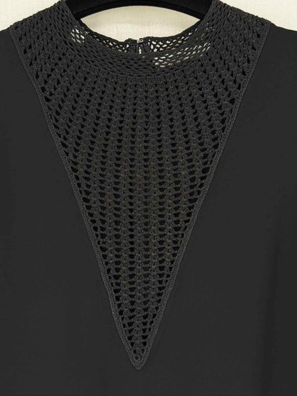 A.L.C. Black Knit Size US 10 Top