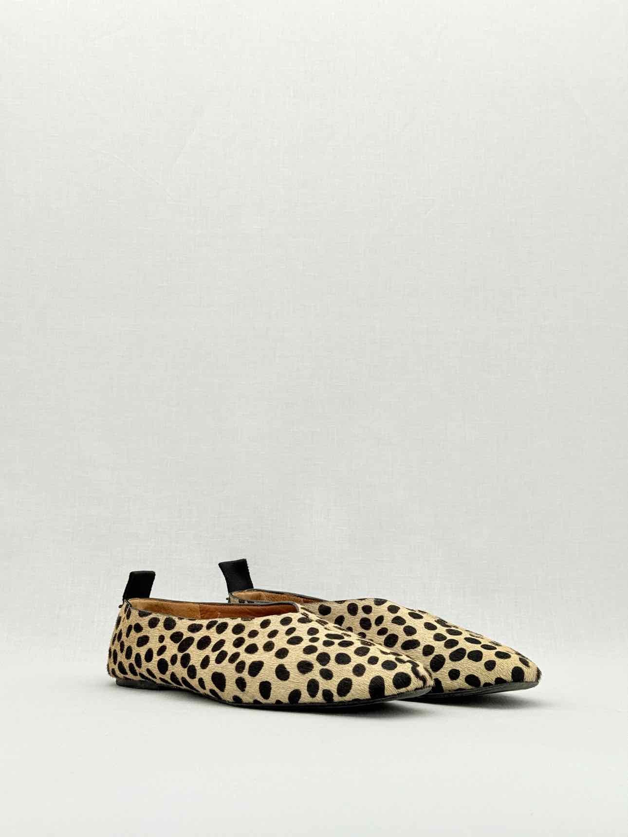 JOSEPH Beige & Black Leopard Size EU 41 Flats