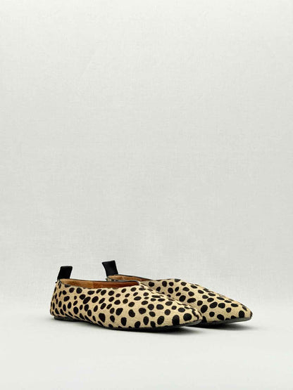 JOSEPH Beige & Black Leopard Size EU 41 Flats