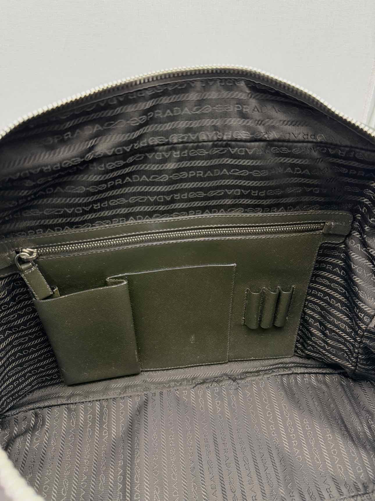 PRADA Khaki Briefcase