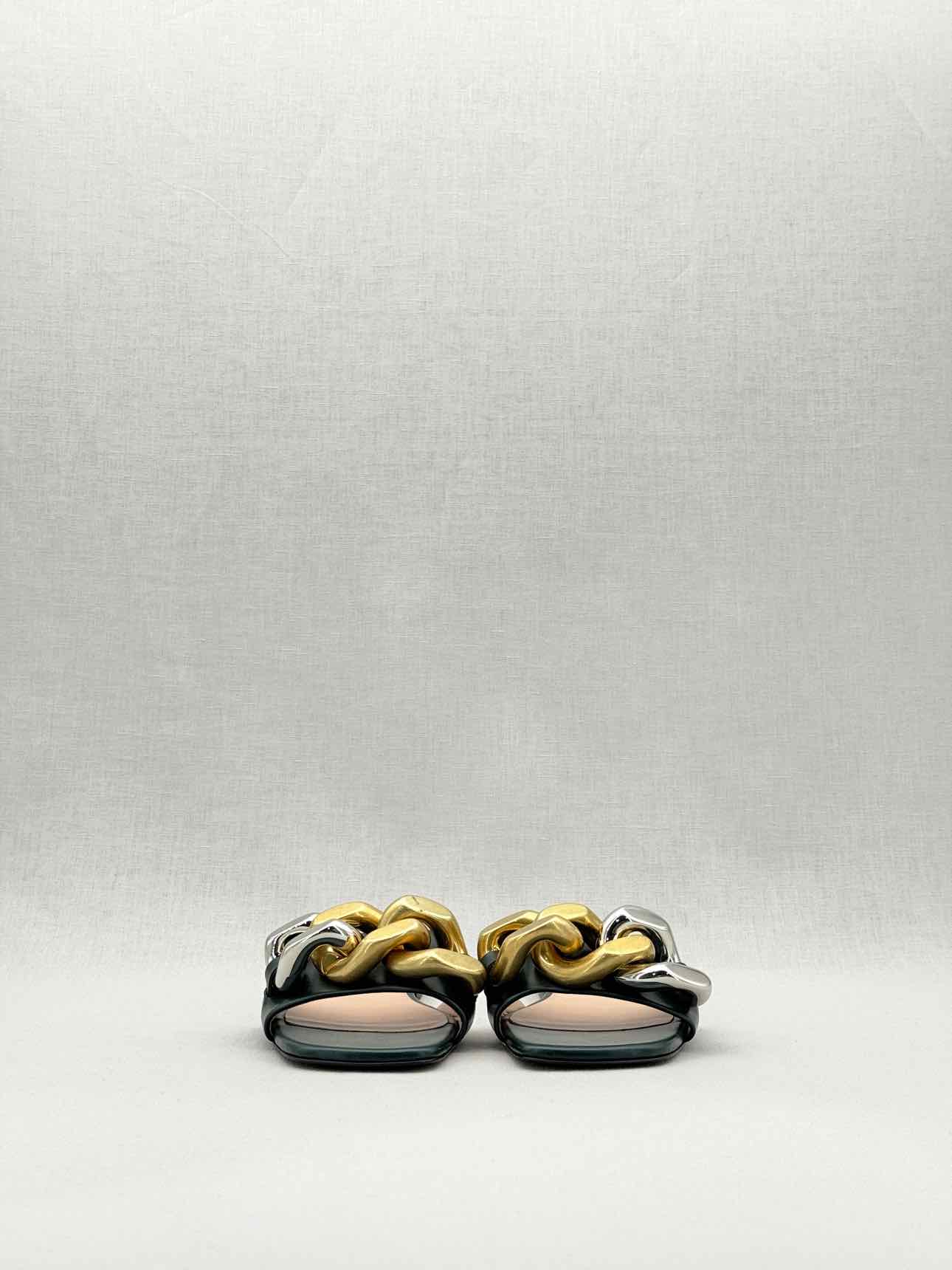 STELLA MCCARTNEY Falabella Green Size EU 36 Sandals