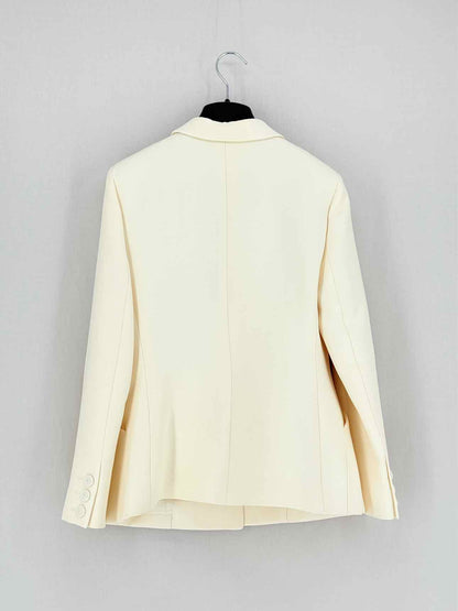 CHRISTIAN DIOR 30 Montaigne Cream Size US 8 Jacket