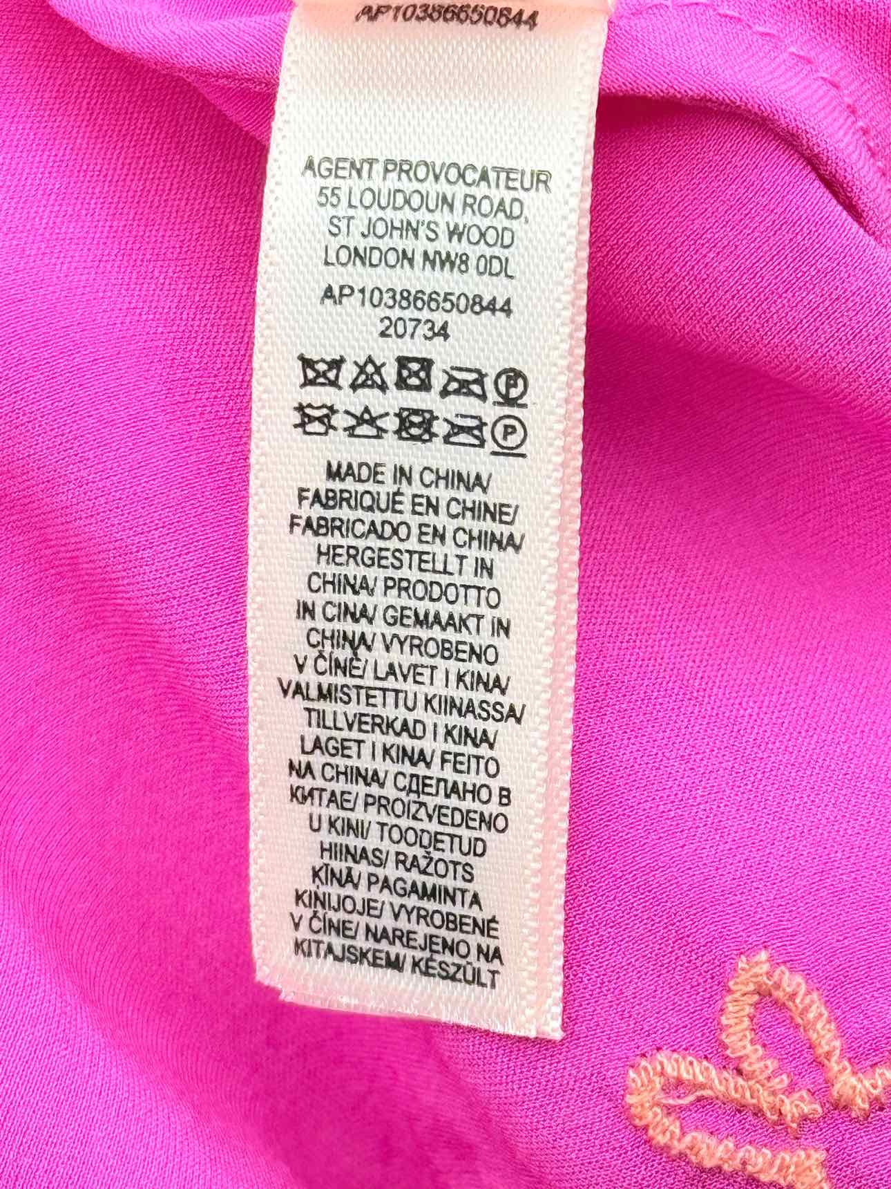 AGENT PROVOCATEUR Pink Size US 4 Short Dress