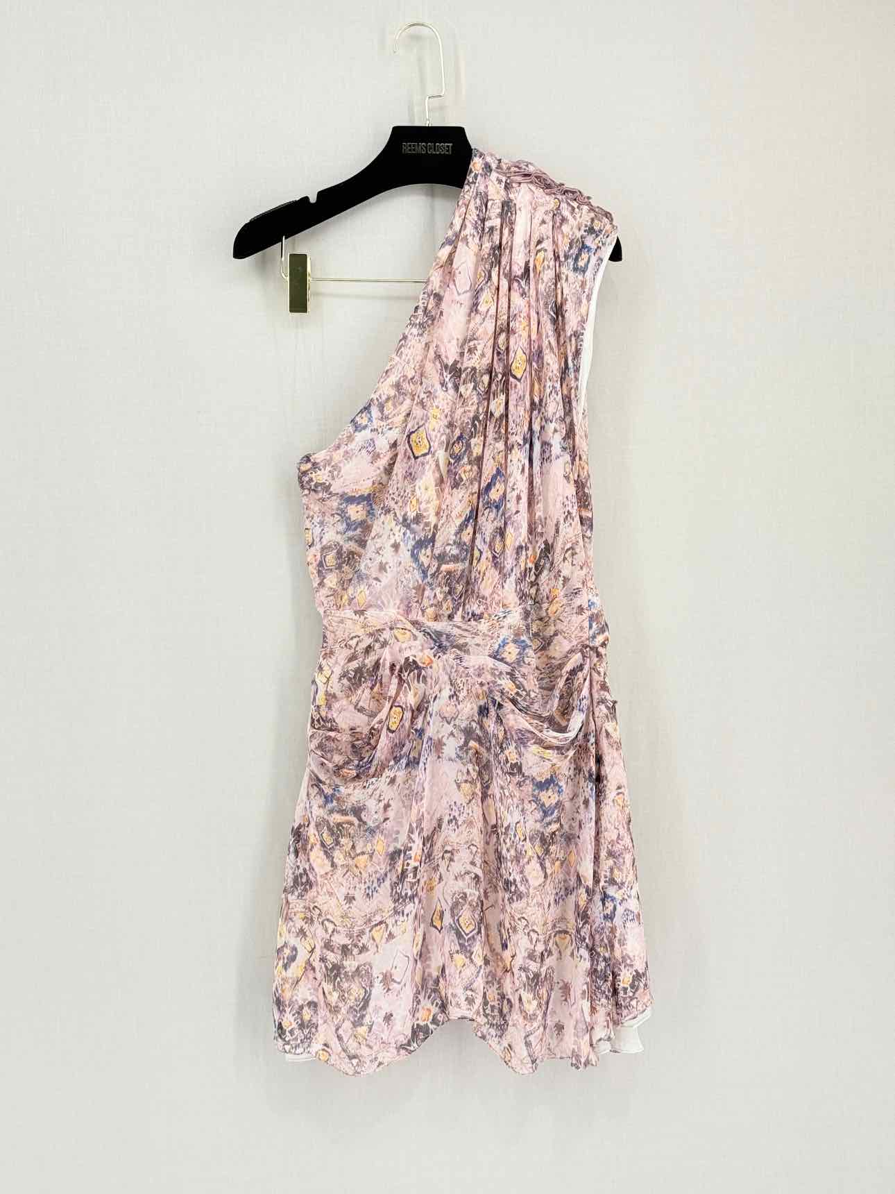 IRO Pink Multicolor Floral Print Size US 2 Short Dress
