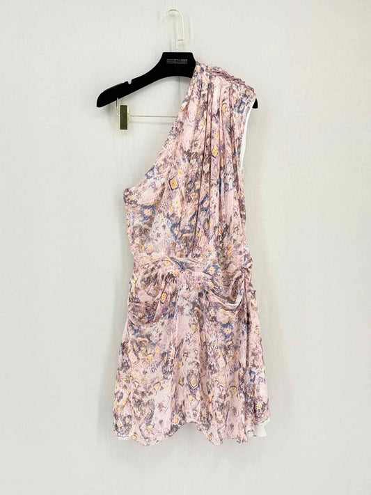 IRO Pink Multicolor Floral Print Size US 2 Short Dress
