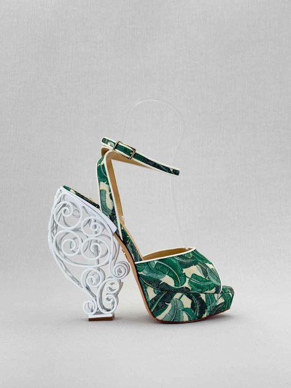 CHARLOTTE OLYMPIA Size EU 38 Heeled Sandals