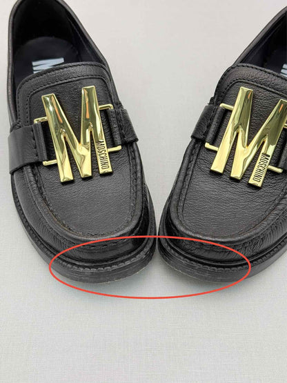 MOSCHINO College Black Size EU 37 Loafers