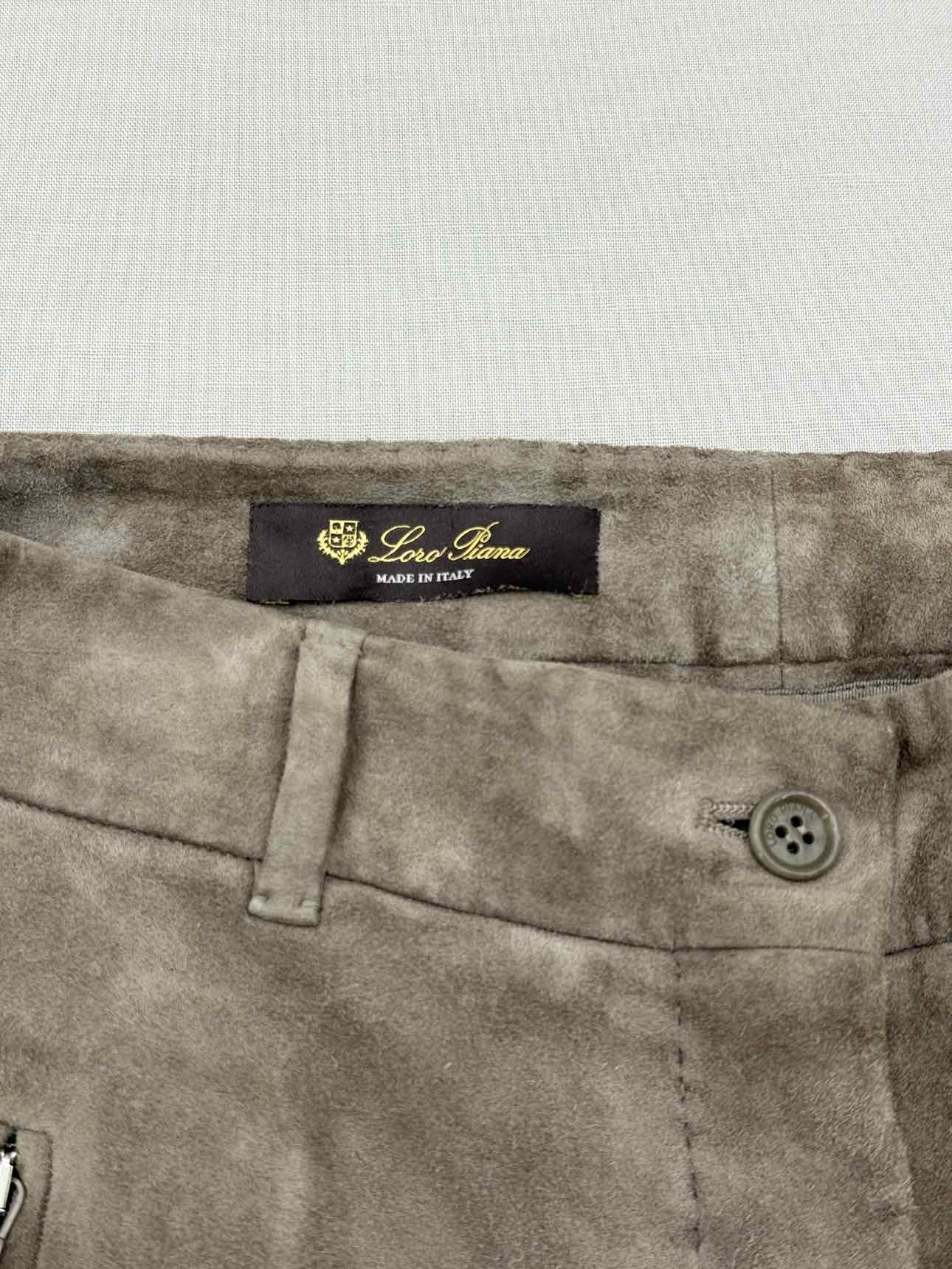 LORO PIANA Grey Size US 6 Pants