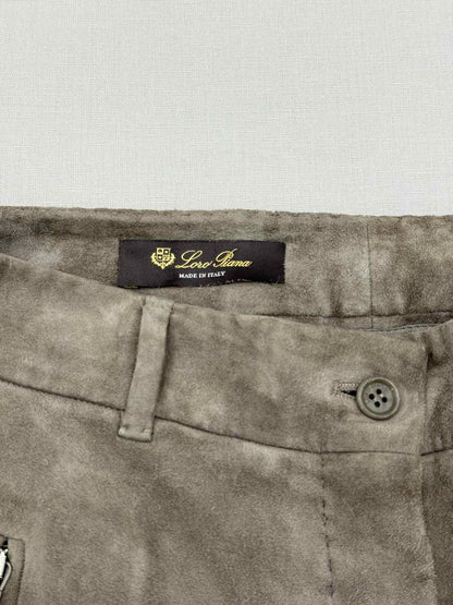 LORO PIANA Grey Size US 6 Pants
