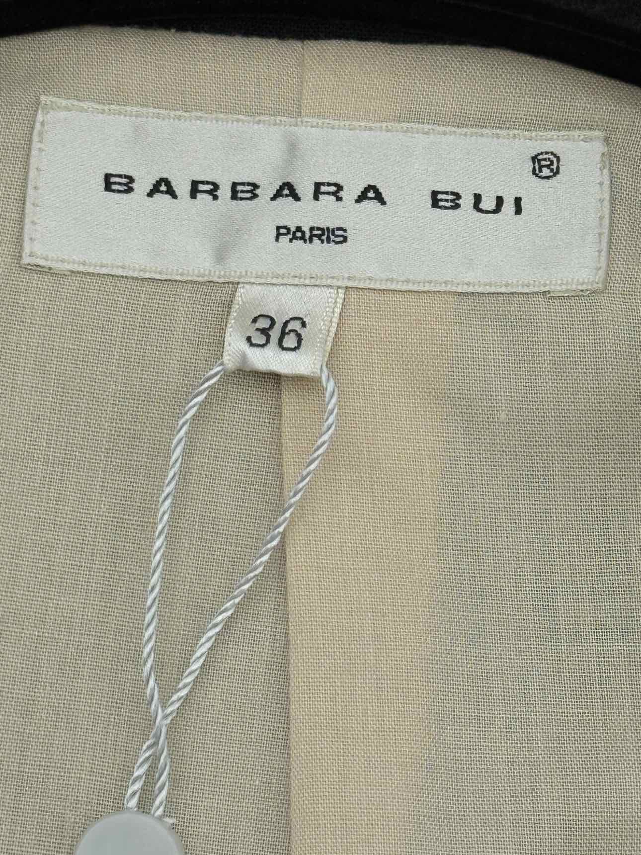 BARBARA BUI Single Breasted Black Size US 0 Jacket