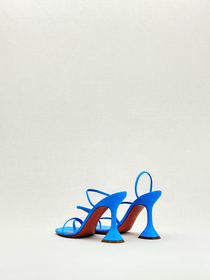 AMINA MUADDI Naima Blue Size EU 36.5 Heeled Sandals
