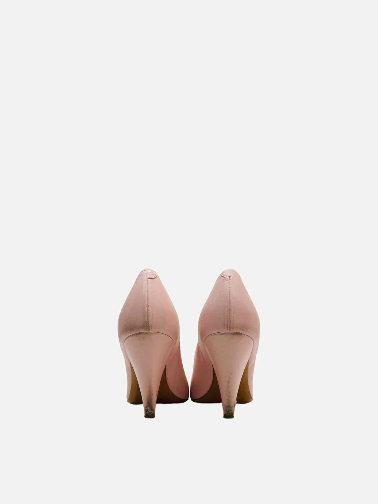 CELINE Pointed Toe Light Pink Pumps