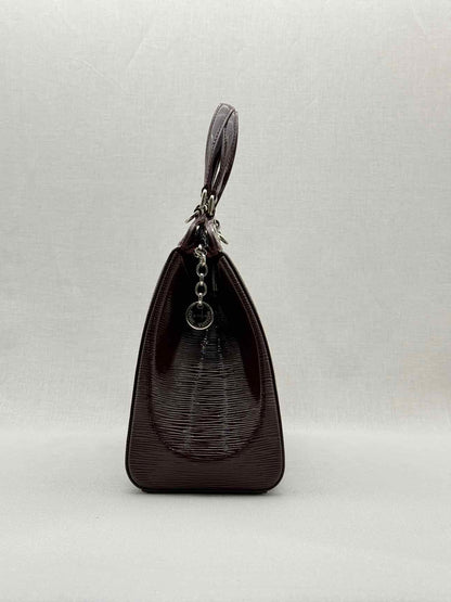 LOUIS VUITTON Brea Burgundy Top Handle
