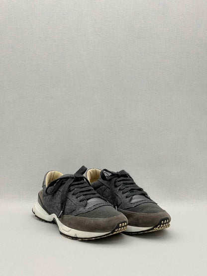 BRUNELLO CUCINELLI Grey Size EU 38.5 Sneakers