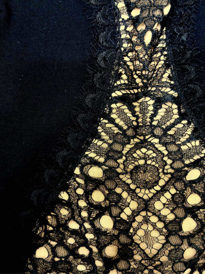 EMILIO PUCCI Bodycon Lace Detail Size US 4 Short Dress