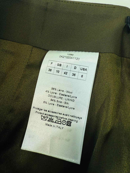 DIOR Cargo Khaki Size US 6 Mini Skirt
