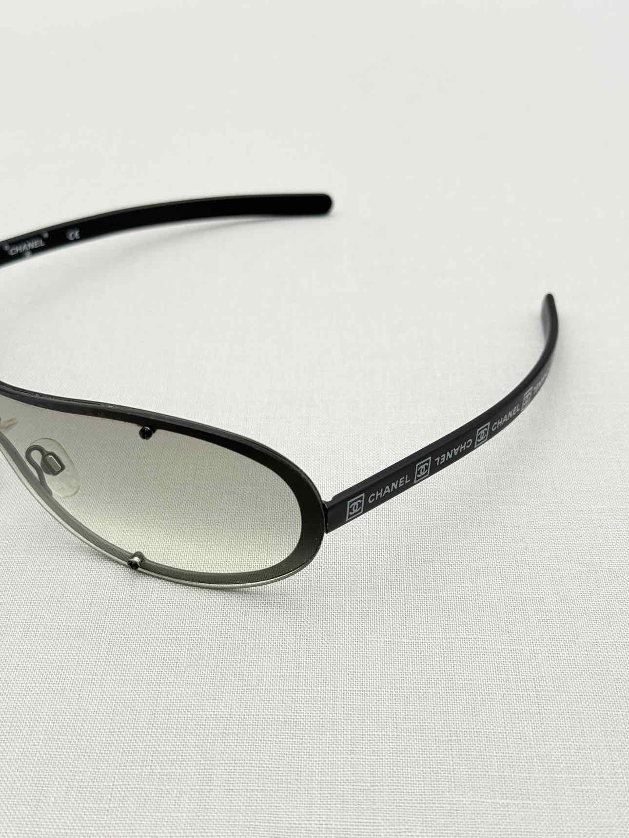 CHANEL Vintage Brown Sunglasses