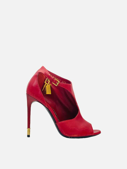 TOM FORD Locket Red Heeled Sandals