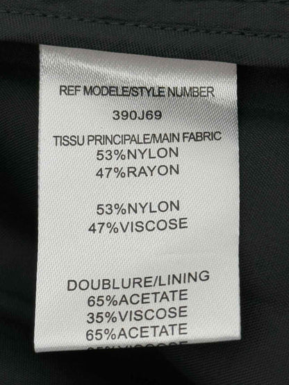 CARVEN Khaki Floral Size US 10 Mini Skirt