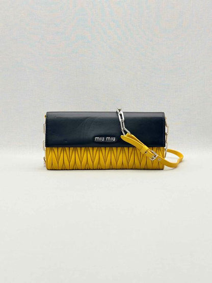 MIU MIU Black & Yellow Crossbody