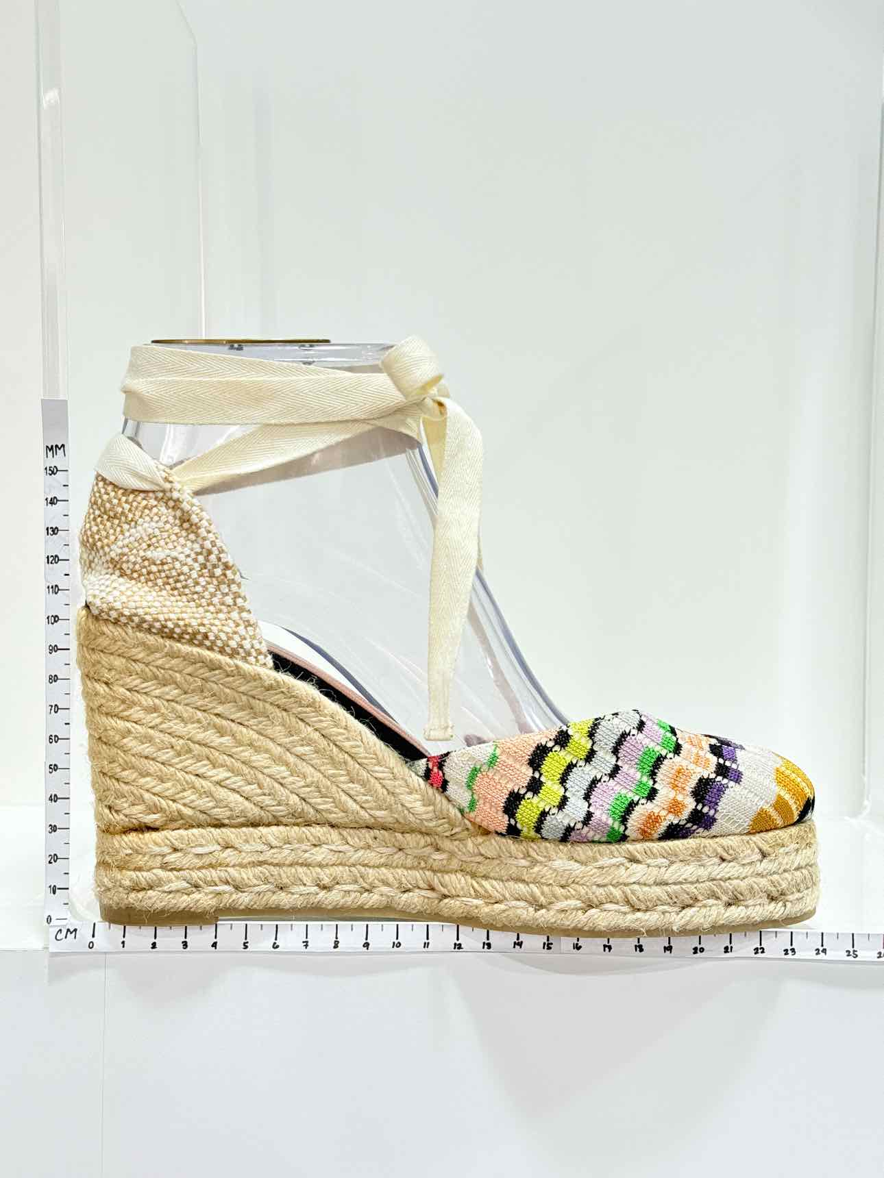 CASTANER X MISSONI Beige Multicolor Size EU 40 Wedges