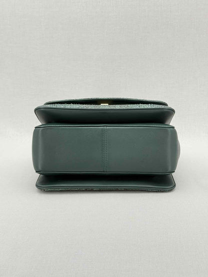 DOLCE & GABBANA Miss Margarita Green Shoulder Bag