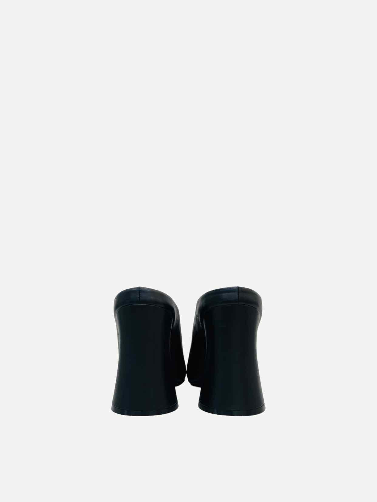 MARNI Block Heel Black Mules 40