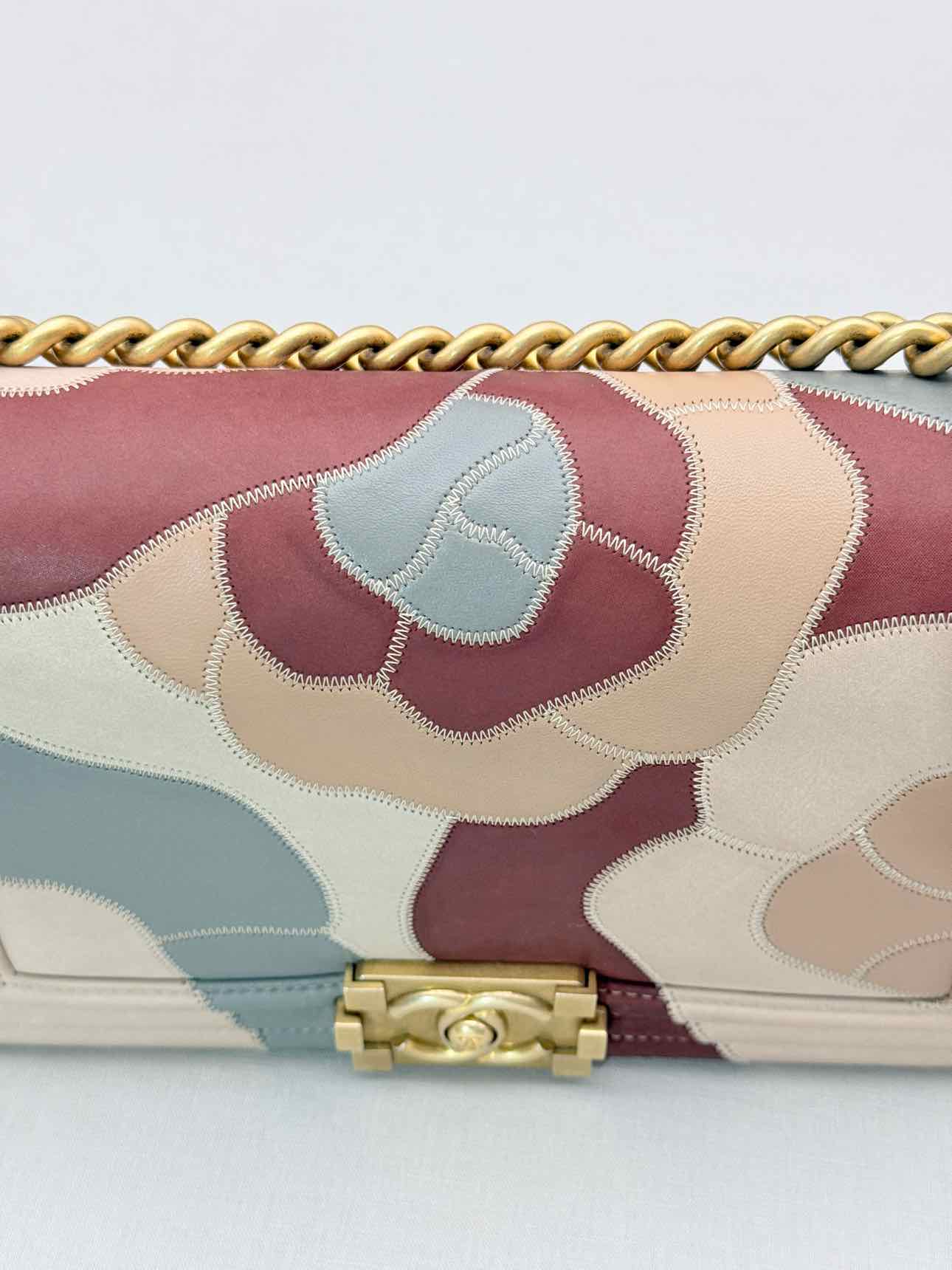 CHANEL Limited Edition Pink Multicolor Shoulder Bag