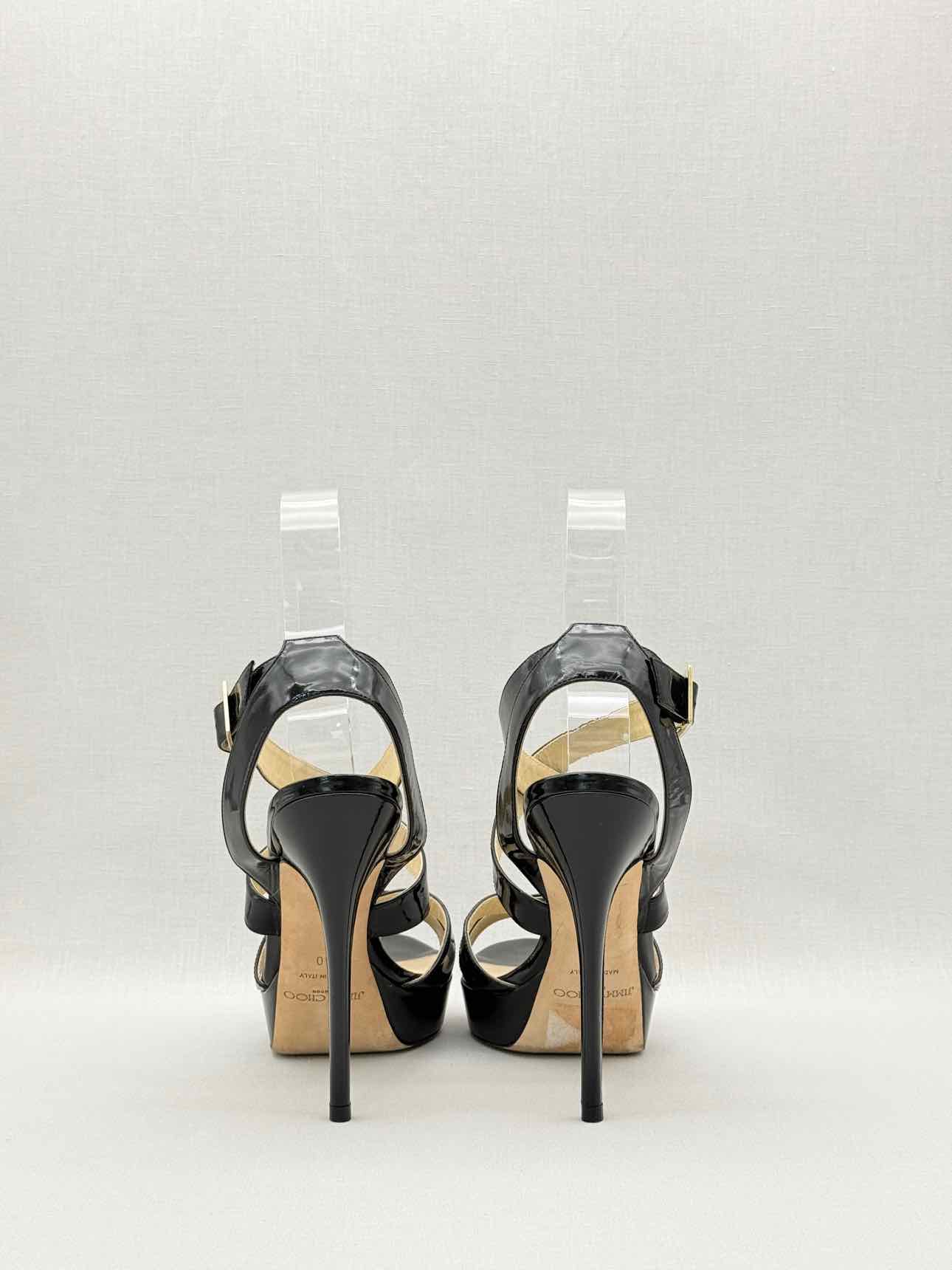 JIMMY CHOO Black Size EU 40 Platform Sandals