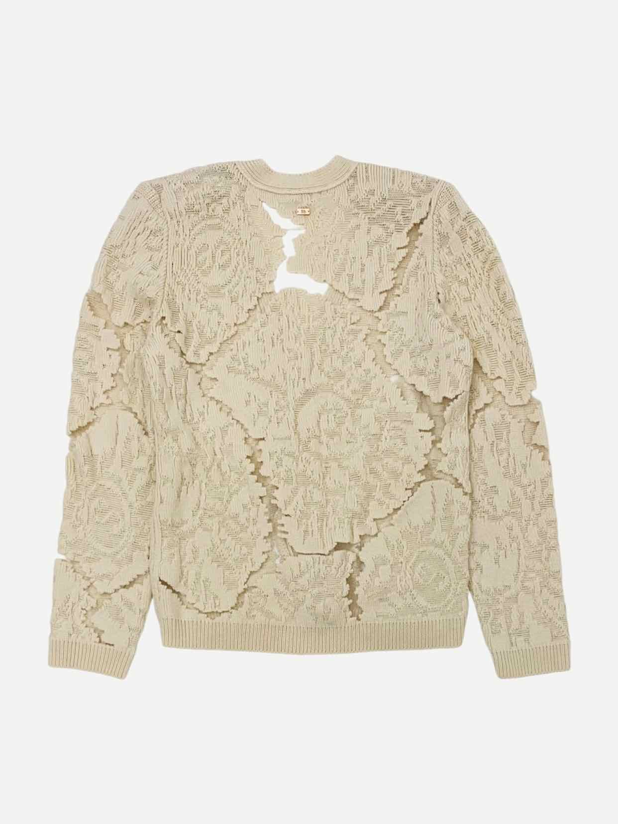 ESCADA Knit Cream Cardigan