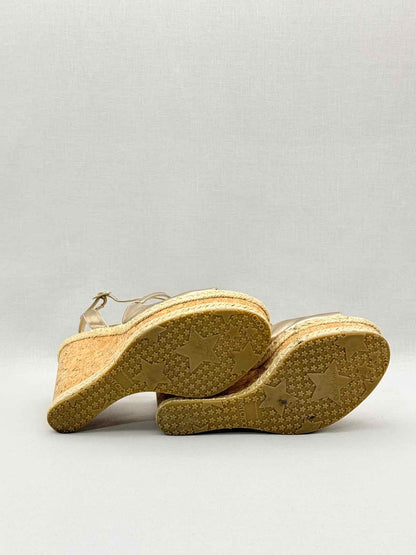 JIMMY CHOO Ayla Gold Size EU 41 Wedges